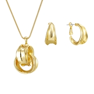 Show details for Impressive Gold Plated Zinc Alloy 2 Piece Jewelry Set with Low MOQ Show details for Impressive Gold Plated Zinc Alloy 2 Piece Jewelry Set with Low MOQ