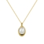 Show details for Zinc Alloy Gold Plated Pendant Necklace with Full Guarantee