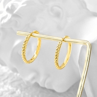 Picture of Irresistible Gold Plated Delicate Earrings As a Gift