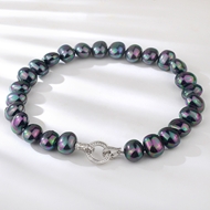 Show details for Irresistible Platinum Plated shell pearl Short Statement Necklace For Your Occasions Show details for Irresistible Platinum Plated shell pearl Short Statement Necklace For Your Occasions