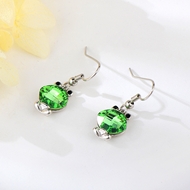 Show details for Fashion Platinum Plated Hoop Earrings in Flattering Style Show details for Fashion Platinum Plated Hoop Earrings in Flattering Style