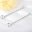 Show details for Most Popular Swarovski Element Platinum Plated Hoop Earrings