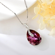 Show details for Famous Medium Platinum Plated Pendant Necklace Show details for Famous Medium Platinum Plated Pendant Necklace