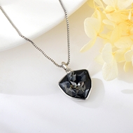 Show details for Zinc Alloy Platinum Plated Pendant Necklace from Certified Factory Show details for Zinc Alloy Platinum Plated Pendant Necklace from Certified Factory