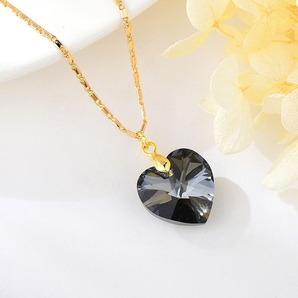 Picture of Famous Medium Swarovski Element Pendant Necklace