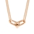 Picture of Amazing Small Rose Gold Plated Pendant Necklace