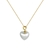 Picture of Unusual Love & Heart Dubai Pendant Necklace