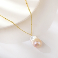 Show details for Baroque pearls natural pearl necklace Show details for Baroque pearls natural pearl necklace