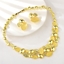 Show details for Brand New Gold Plated Big 2 Piece Jewelry Set with SGS/ISO Certification