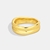 Picture of Delicate Gold Plated Fashion Ring with Fast Delivery