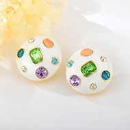 Picture of Classic Zinc Alloy Stud Earrings with 3~7 Day Delivery