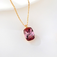 Show details for Charming Pink Swarovski Element Pendant Necklace As a Gift Show details for Charming Pink Swarovski Element Pendant Necklace As a Gift
