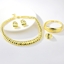 Show details for Best Big Gold Plated 4 Piece Jewelry Set