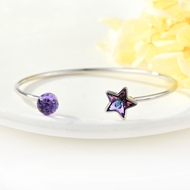 Show details for Star Gold Plated Cuff Bangle with Speedy Delivery Show details for Star Gold Plated Cuff Bangle with Speedy Delivery