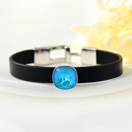 Show details for Nickel Free Gold Plated Swarovski Element Fashion Bangle with Easy Return Show details for Nickel Free Gold Plated Swarovski Element Fashion Bangle with Easy Return