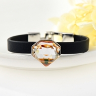 Show details for Staple Swarovski Element Zinc Alloy Fashion Bangle Show details for Staple Swarovski Element Zinc Alloy Fashion Bangle