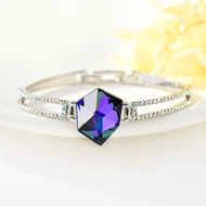 Show details for Staple Swarovski Element Zinc Alloy Fashion Bangle Show details for Staple Swarovski Element Zinc Alloy Fashion Bangle