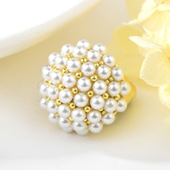 Show details for Popular Artificial Pearl Big Fashion Ring Show details for Popular Artificial Pearl Big Fashion Ring