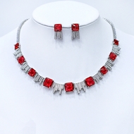 Show details for Reasonably Priced Platinum Plated Cubic Zirconia 2 Piece Jewelry Set with Low Cost Show details for Reasonably Priced Platinum Plated Cubic Zirconia 2 Piece Jewelry Set with Low Cost