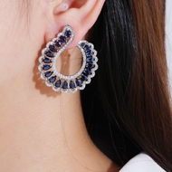 Picture of Copper or Brass Big Big Hoop Earrings from Certified Factory