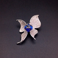 Show details for Great Value Platinum Plated Swarovski Element Brooche at Super Low Price Show details for Great Value Platinum Plated Swarovski Element Brooche at Super Low Price
