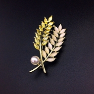 Show details for Impressive Yellow Flowers & Plants Brooche in Flattering Style Show details for Impressive Yellow Flowers & Plants Brooche in Flattering Style