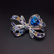 Show details for Amazing Swarovski Element Platinum Plated Brooche Show details for Amazing Swarovski Element Platinum Plated Brooche