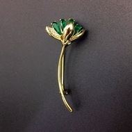 Show details for Flower Cubic Zirconia Brooche at Super Low Price Show details for Flower Cubic Zirconia Brooche at Super Low Price