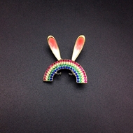 Show details for Trendy Colorful Cubic Zirconia Brooche for Ladies Show details for Trendy Colorful Cubic Zirconia Brooche for Ladies