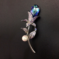 Show details for Famous Big Swarovski Element Brooche Show details for Famous Big Swarovski Element Brooche