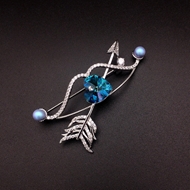 Show details for Copper or Brass Platinum Plated Brooche with 3~7 Day Delivery Show details for Copper or Brass Platinum Plated Brooche with 3~7 Day Delivery