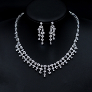 Show details for Top Cubic Zirconia White 2 Piece Jewelry Set Show details for Top Cubic Zirconia White 2 Piece Jewelry Set