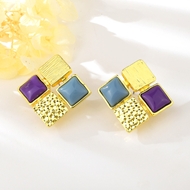 Picture of Zinc Alloy Big Big Stud Earrings in Flattering Style