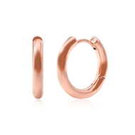 Picture of Inexpensive Copper or Brass Delicate Huggie Earrings from Reliable Manufacturer