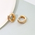 Picture of Delicate Copper or Brass Huggie Earrings with Speedy Delivery