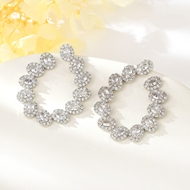 Show details for Need-Now White Platinum Plated Dangle Earrings with Full Guarantee Show details for Need-Now White Platinum Plated Dangle Earrings with Full Guarantee
