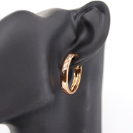 Picture of Impressive Copper or Brass Delicate Huggie Earrings with Beautiful Craftmanship