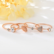 Show details for Recommended White Rose Gold Plated Fashion Ring from Top Designer Show details for Recommended White Rose Gold Plated Fashion Ring from Top Designer
