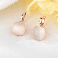 Show details for Classic White Stud Earrings with Speedy Delivery