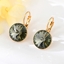 Show details for 14 mm swarovski element crystal satellite diamond earrings