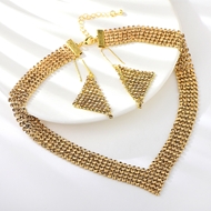Show details for Brand New Yellow Gold Plated 2 Piece Jewelry Set with SGS/ISO Certification Show details for Brand New Yellow Gold Plated 2 Piece Jewelry Set with SGS/ISO Certification