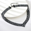 Show details for Stylish Big Gunmetal Plated Short Statement Necklace