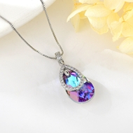Show details for Zinc Alloy Blue Pendant Necklace with 3~7 Day Delivery Show details for Zinc Alloy Blue Pendant Necklace with 3~7 Day Delivery
