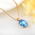 Picture of Pretty Swarovski Element Zinc Alloy Pendant Necklace