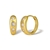 Picture of Star Gold Plated Huggie Earrings with Fast Delivery