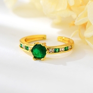 Show details for Bulk Gold Plated Green Adjustable Ring Exclusive Online Show details for Bulk Gold Plated Green Adjustable Ring Exclusive Online