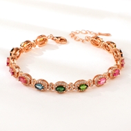 Picture of Delicate Cubic Zirconia Fashion Bracelet with Fast Delivery