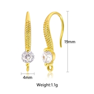 Picture of Distinctive Delicate Cubic Zirconia Small Hoop Earrings Exclusive Online