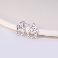 Picture of Wing Platinum Plated Big Stud Earrings with Fast Shipping