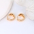 Picture of Impressive Copper or Brass Small Huggie Earrings with Low MOQ